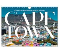 CAPE TOWN Spannende Landschaften in Kapstadt, Südafrika (Wandkalender 2026 DIN A4 quer), CALVENDO Monatskalender: The beauty of the Western Cape