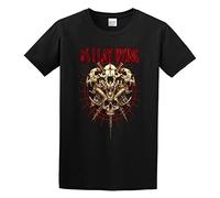 capeclain As I Lay Dying Poster Art Unisex 100% Cotton Short-Sleeve T-Shirts Black S