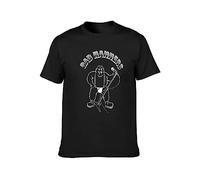 capeclain Bad Manners Unisex 100% Cotton Short-Sleeve T-Shirts Black XXXL