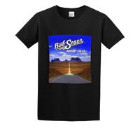 capeclain Bob Seger Ride out Unisex 100% Cotton Short-Sleeve T-Shirts Black M