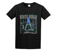capeclain Dimmu Borgir Godless Savage Garden Unisex 100% Cotton Short-Sleeve T-Shirts Black L