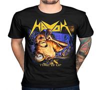 capeclain Havok Time Is Up Candlelight Records Trash Metal Unisex 100% Cotton Short-Sleeve T-Shirts Black XXL