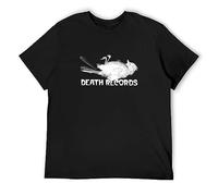 capeclain Inspired by Phantom of The Paradise Death Records 70'S Depalma Unisex 100% Cotton Short-Sleeve T-Shirts Black XXXL