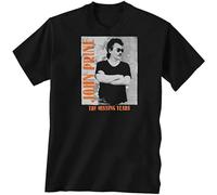 capeclain John Prine The Missing Years Unisex 100% Cotton Short-Sleeve T-Shirts Black S