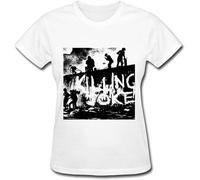 capeclain Killing Joke Band Poster Unisex 100% Cotton Short-Sleeve T-Shirts Black L