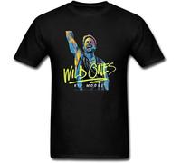capeclain KIP Moore Wild Ones Unisex 100% Cotton Short-Sleeve T-Shirts Black M