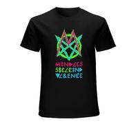 capeclain Mindless Self Indulgence Unisex 100% Cotton Short-Sleeve T-Shirts Black XXL