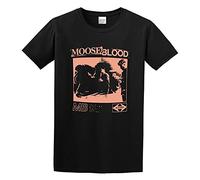 capeclain Moose Blood This Feeling Unisex 100% Cotton Short-Sleeve T-Shirts Black L