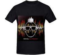 capeclain Sean Paul Full Frequency Electronica Unisex 100% Cotton Short-Sleeve T-Shirts Black XXL