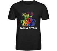 capeclain Sly Stone Family Affair Custom Unisex 100% Cotton Short-Sleeve T-Shirts Black S