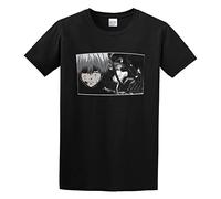 capeclain Tokyo Ghoul Unisex 100% Cotton Short-Sleeve T-Shirts Black S