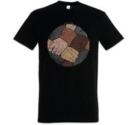 capeclain United Love Against Against Racism Racism No Nations Borders Hands Unisex 100% Cotton Short-Sleeve T-Shirts Black M