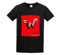 capeclain Weezer Pork and Beans Unisex 100% Cotton Short-Sleeve T-Shirts Black XXXL