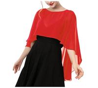 Capelets de gasa para mujer, chales y envolturas para vestido de noche, capas de boda