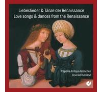 Capella Antiqua/Ruhl Love Songs and Dances from Renaissa (CD) (Importación USA)