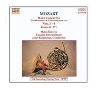 Capella Istropo Mozart: Horn Concertos Nos. 1-4 / Rondo I (CD) (Importación USA)