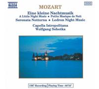 Capella Istropolitana ,Wolfgang Sobotka - Mozart - Eine Kleine Nachtmusik By Capella Istropolitana ,Wolfgang Sobotka (1997-06-23)