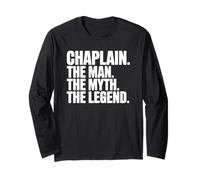 Capellán Hombre Mito Leyenda Líder Espiritual Cuidador Manga Larga