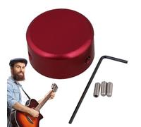 Caperucita a pedal para pedal de efectos - Tapa del pedal de guitarra con 3 tornillos, fácil instalación | Topper de aluminio para interruptor, tapa para uñas, protección