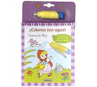 Caperucita Roja (Colorea con agua)