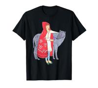 Caperucita Roja Lindo Arte Cuento de hadas Magia Kids Story Camiseta