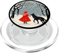 Caperucita Roja para una declaración mágica y de cuento de hadas PopSockets PopGrip para MagSafe