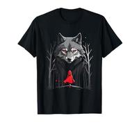Caperucita Roja y el Lobo - Cuentos de hadas oscuros Camiseta