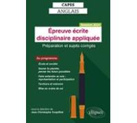 Capes Anglais - Épreuve Écrite Disciplinaire Appliquée - Session 2024