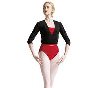 Capezio 126 Colección de Clase Superior Cruzada, CAD850, Negro, Large