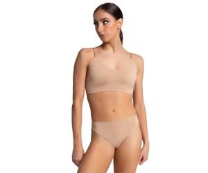 Capezio 3683 Sujetador Transparente sin Costuras Mujer (Pack de 1)