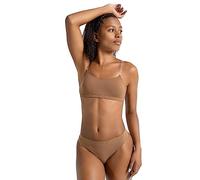 Capezio - Camisola para Mujer con Sujetador Integrado, Moca, Small