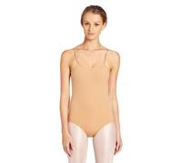 Capezio Camisole Leotard With Adjustable Straps, Leotardo Mujer, Light Suntan, M