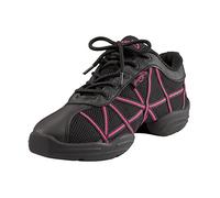 Capezio Websneaker, Zapatillas para Mujer, Negro (black/patent), 38.5 EU