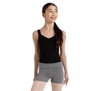 Capezio CK10950C - Pantalón Corto para Mujer, Color Gris