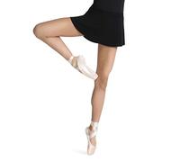 Capezio Curved Pull-On Skirt, Falda Mujer, Black, XL