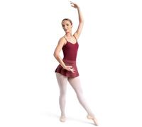 Capezio Falda de Mujer Curved Pull-on, Rojo, M