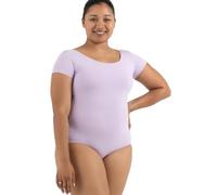 Capezio - Leotardo clásico de manga corta para mujer, Lavanda, M