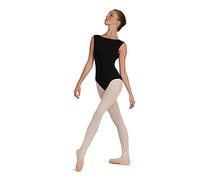 Capezio Classic Boat Neck Camisole Leotard Colección Enb, 126 cm, Negro, S