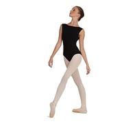Capezio Maillot camisola con cuello barco, leotardo de baile y gimnasia, leotardo de baile con elegante escote para mejorar la silueta, leotardo de baile para mujer, para ballet, jazz y otros estilos,