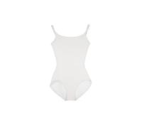 Capezio - Maillot de tirantes tipo camisola para mujer con tirantes ajustables, Blanco, XL