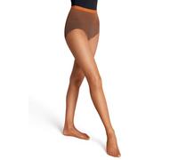 Capezio 3400 Malla Ajustada con Costuras, 20 guaridas, Toffee, S-M (Pack de 3) para Mujer