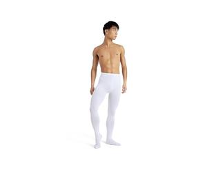 Capezio Mallas con pies para Hombre, 40 guaridas, Color Blanco teñible, XXL (Pack de 3) 126 cm