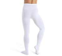 Capezio Men's Footed Tight Ajustado, 32 ES, Dyeable White-3 Pack, XS para Hombre