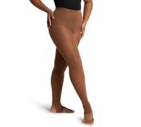 Capezio - Mallas para mujer - Beige - S/M
