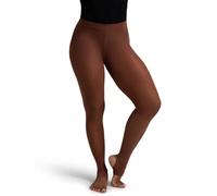 Capezio - Mallas para mujer - Marrón - S/M