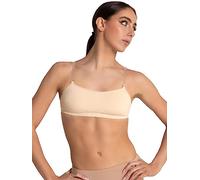 Capezio 3564 - Sujetador con Camisa y bratek para Mujer, Mujer, 3564-NUDS, Color Carne, Small