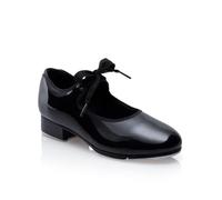 Capezio N625 Jr. Tyette Tap - Zapatos para Mujer, Charol Negro, 39.5 EU