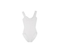 Capezio Princess Tank Leotard Camisa, White, M para Mujer