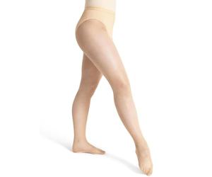 Capezio Professional Fishnet Seamless Tight Ceñidos, Mujer, Pan Corto, Extra Large