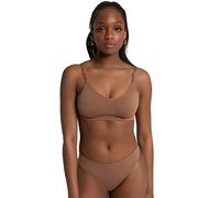 Capezio Seamless Clear Back Bra Sujetador, Mocha, M para Mujer